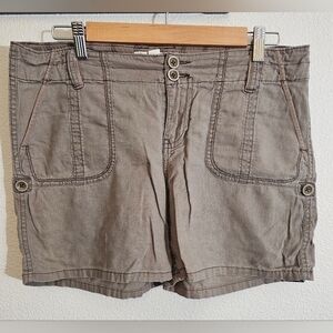 Abercrombie & Fitch Women's Brown Cargo Shorts